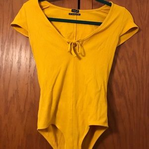 Yellow UO Bodysuit